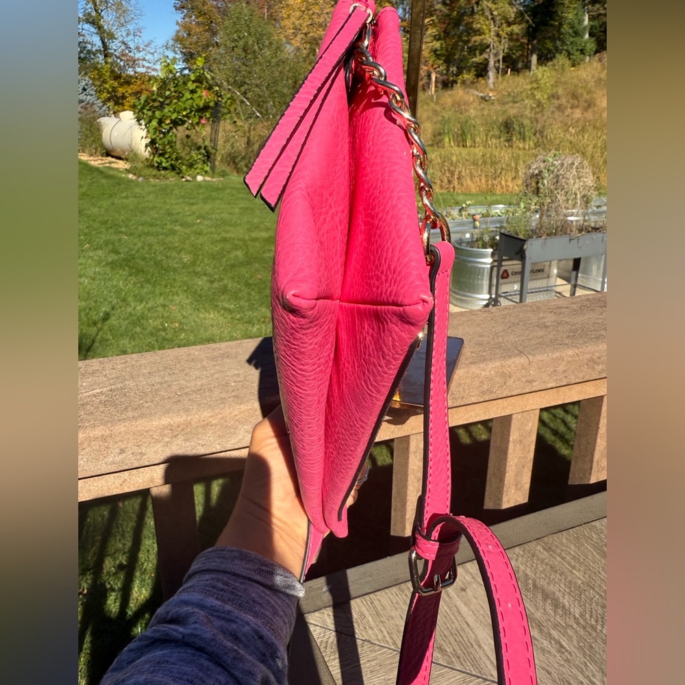 EUC! Juicy Couture Pink Vintage 2 Bags in 1 Crossbody Bag - Picture 9 of 12